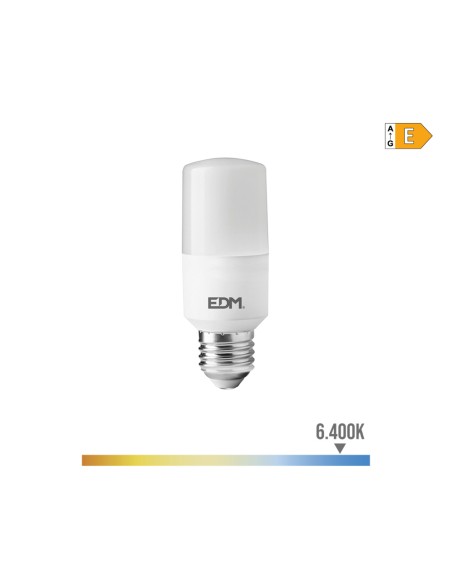 Bombilla tubular led e27 10 w 1100 lm 6400 k luz fria ø4 x 10,7 cm