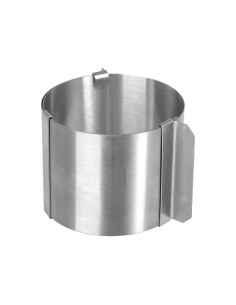 Pack 4 unid. molde de emplatar extensible de ø6cm hasta ø10cm