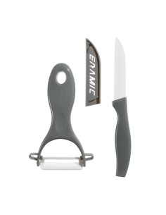 Kit pelador + cuchillo ceramico