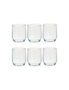Set 6 vasos de agua de cristal coleccion paol 31,5cl