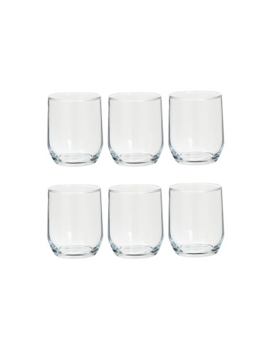 Set 6 vasos de agua de cristal coleccion paol 31,5cl