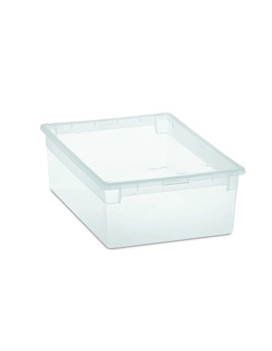 Contenedor multiuso con tapa m 27,8 x 39,6 x 13,2 cm