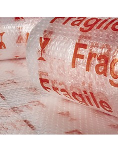 Burbuja transp (fragil) impreso 1,20x5m