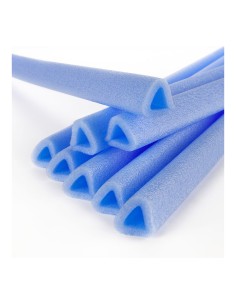 Blister 2 cantoneras esp de 1m mod: u20mm azul