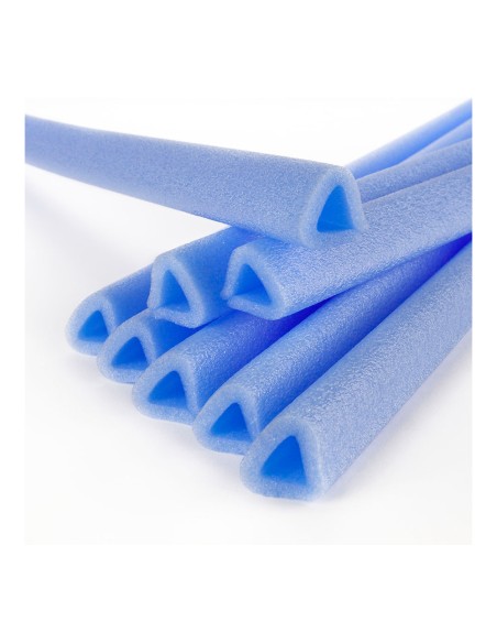 Blister 2 cantoneras esp de 1m mod: u20mm azul