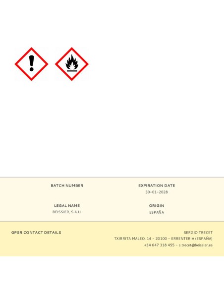 Spray impermeabilizacion negro 400ml 70605-002 beissier