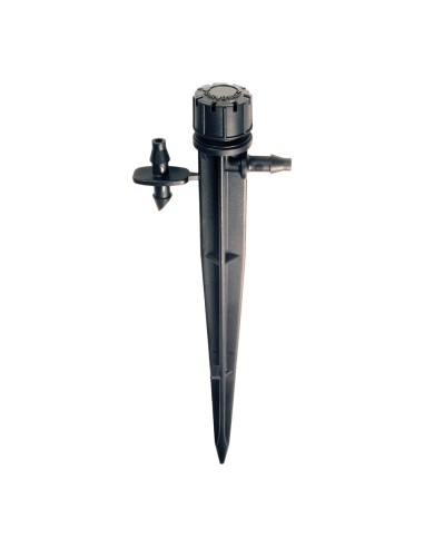 Pack con 10 goteros regulables 0-70 l/h con piqueta blue bird
