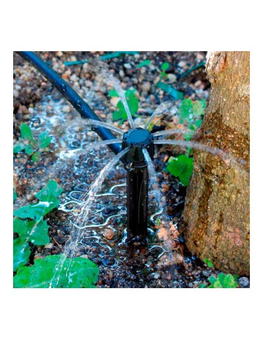 Pack con 10 goteros regulables 0-70 l/h con...