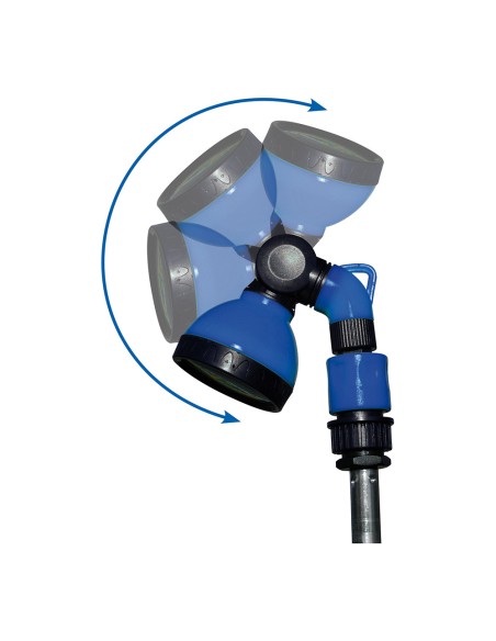 Ducha de jardin con tripode 130-210cm blue bird