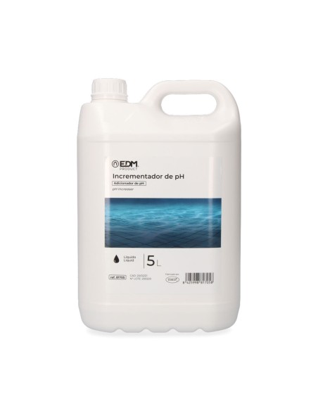 Incrementador de ph líquido 5 l. fusion
