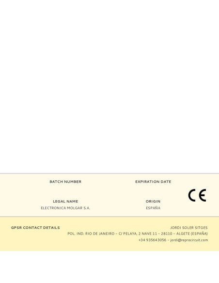 Cable recambio maquina afeitar braun-philips 1,8m rizada edm