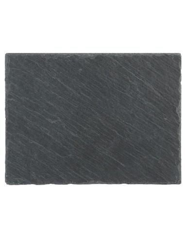 Base de pizarra porta aperitivos 32x24x0,5cm