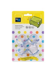 Protector cantos transparente 5000-0-001 (blister 4 unid.) inofix 2