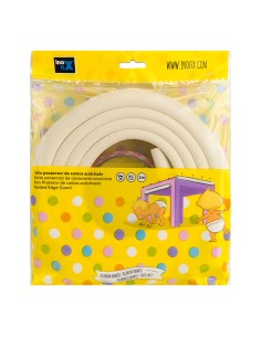 Rollo protector de cantos acolchado 2m blanco 5003-2-001 (blister) inofix 2