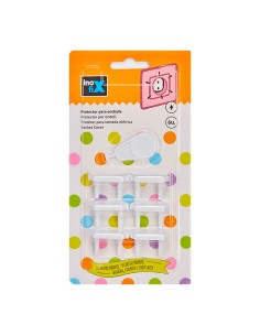Protector para enchufe blanco 5401-2-000 (blister 6 unid.) inofix 2