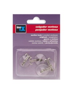 Colgador ventosa ø22mm cromado1 216-1-000 (blister 4 unid.) inofix 2