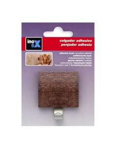 Colgador adhesivo wengue (blister) 2