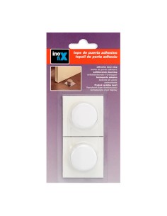 Tope adhesivo blanco (blister 2 unid.) inofix 2