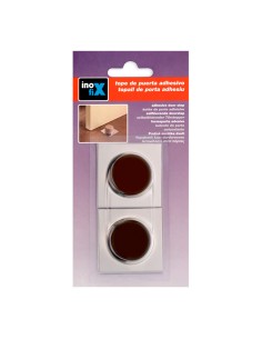 Tope adhesivo marron (blister 2 unid.) inofix 2