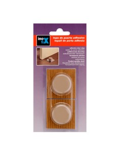 Tope adhesivo parquet beige (blister 2 unid.) inofix 2