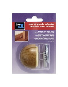 Tope adhesivo con tornillo roble (blister) inofix 2