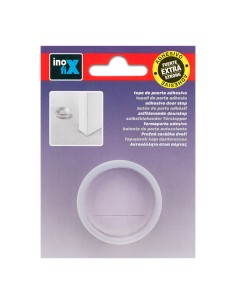 Tope adhesivo cilindrio transparente extra fuerte (blister) inofix 2