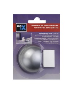 Retenedor adhesivo magnetico cromo mate (blister) inofix 2