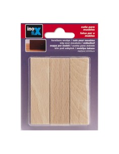 Cuña de madera roble (blister 3 unid.) inofix 2