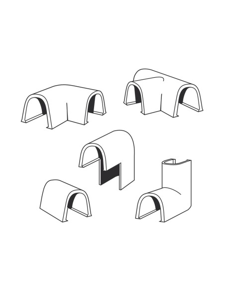 Enlaces surtidos para cablefix 2200, blister 10 unidades