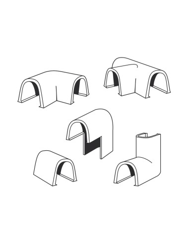 Enlaces surtidos para cablefix 2202, blister 10...