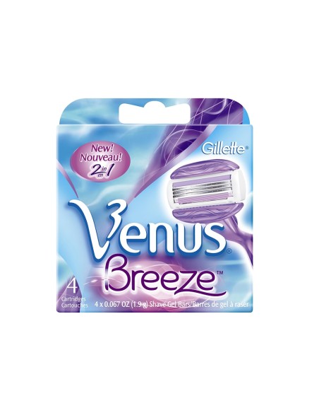 Cuchillas de recambio venus rec breeze pack 4