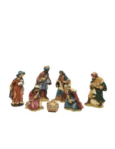 Conjunto de 7 figuras para belen 9cm