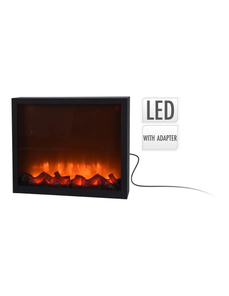 Chimenea de led 41x10x25cm