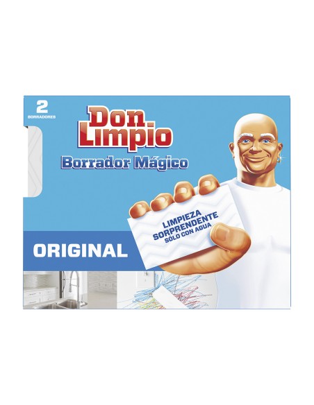 Don limpio borrador magico 2 en 1 caja 2 uds