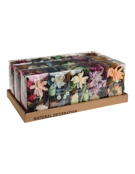 Caja 250g flores con aromas perfumes y modelos varios