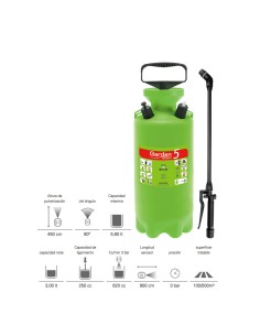 Pulverizador / vaporizador 5 l 2