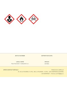 Alcohol de quemar botella 1l pqs 2