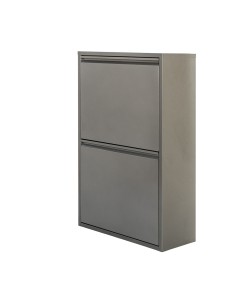 Armario metalico reciclaje 4 cajones gris 92 x 60 x 25 cm 2