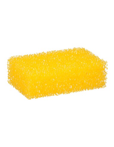 Esponja especial anti-insectos amarilla