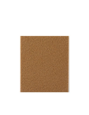 Pack 1 fieltro marron sintetico adhesivo 100x85mm plasfix inofix