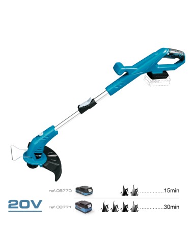 Recortabordes 20v (sin batería ni cargador)...