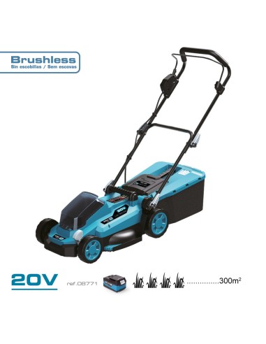 Cortacésped 20v (sin batería ni cargador)...