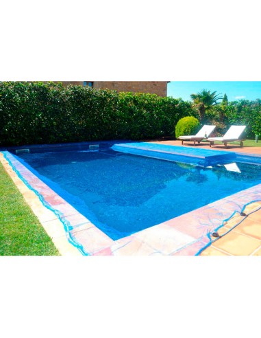 Malla para piscina 4x8m leaf pool cover