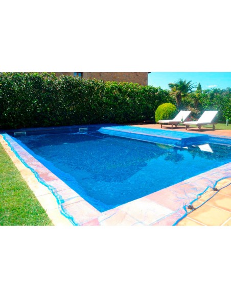 Malla para piscina 5x5m leaf pool cover