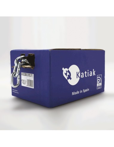 Caja cadena zincada "l" ø5mm paso 35mm ancho...