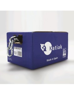 Caja cadena zincada "l" ø6mm paso 42mm ancho exterior 22mm 41m 2