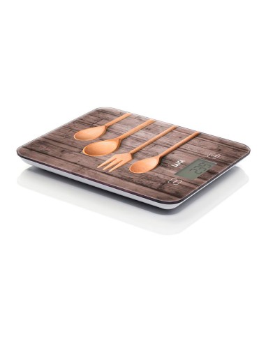 Báscula electronica de cocina, máximo 10 kg. diseño cucharas