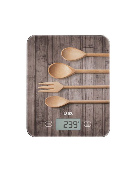 Báscula electronica de cocina, máximo 10 kg. diseño cucharas
