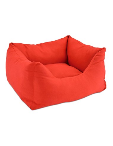 Cuna cuadrada colores variados rojo/azul 76 x 60 x 21cm