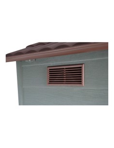 Caseta eco mini 100% material reciclado con doble rejilla de ventilación 60x50x41cm nayeco 2